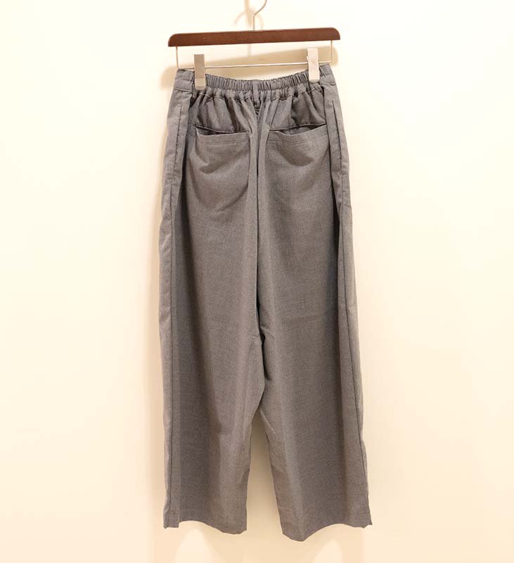 HARVESTY / T/R WIDE EGG LONG PANTS (ワイドエッグ ロングパンツ