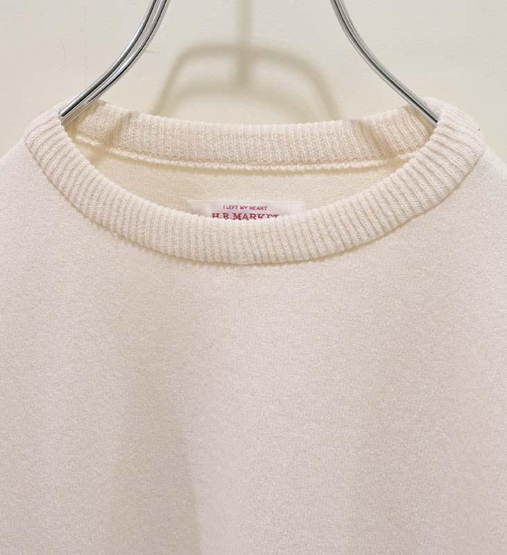 HOLLYWOOD RANCH MARKET リフルコットン ウォッシャブルクルーネック