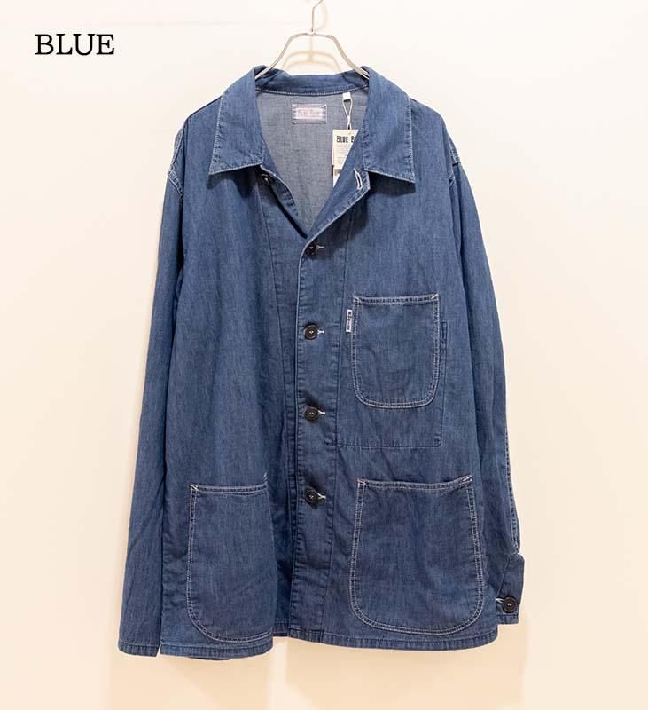 BLUE BLUE オーガニックデニムシャツジャケット www.apidofarm.com