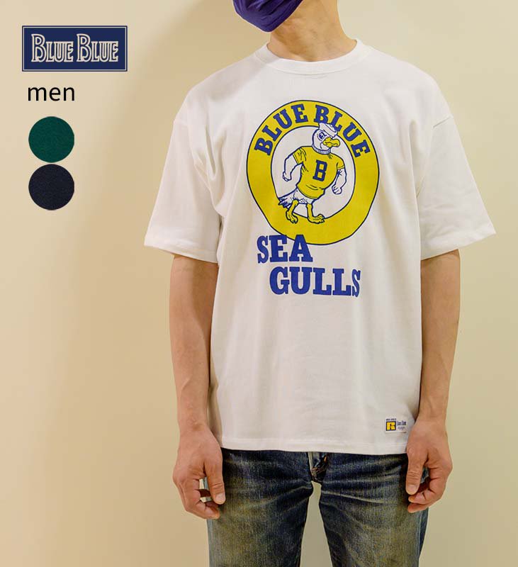 ラッセルブルーブルー シーガルス Tシャツ メンズ 1001872 【正規取扱