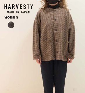 HARVESTY / ウールツイード アトリエジャケット women
