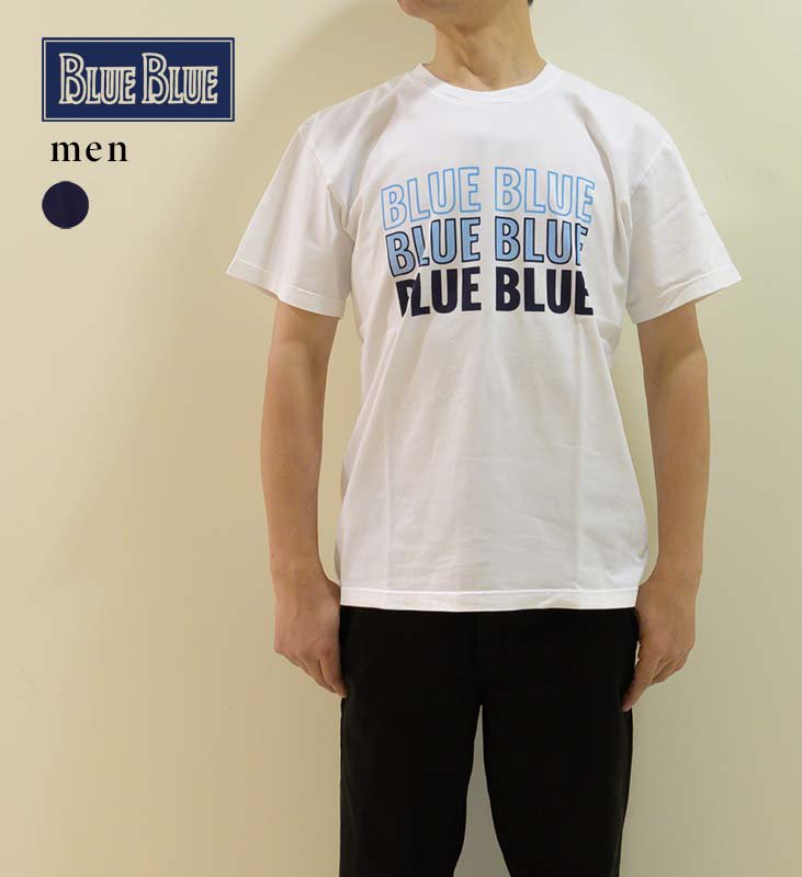 ブルーブルー トリプル BLUE BLUE ショートスリーブ Tシャツ メン【正規取扱店・通販】ハリーズストア バイ ブラウニーズ HARRYs  STORE by Brownies