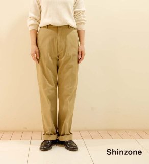 Shinzone<br>åɥϥȥΥѥ WASHED HIGH WAIST CHINO<br>women