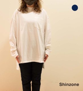 Shinzone<br>
SIDE SLIT LONG TEE women