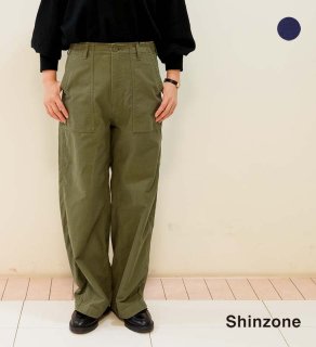 <img class='new_mark_img1' src='https://img.shop-pro.jp/img/new/icons15.gif' style='border:none;display:inline;margin:0px;padding:0px;width:auto;' />Shinzone<br>WASHED BAKER PANTS<br>women