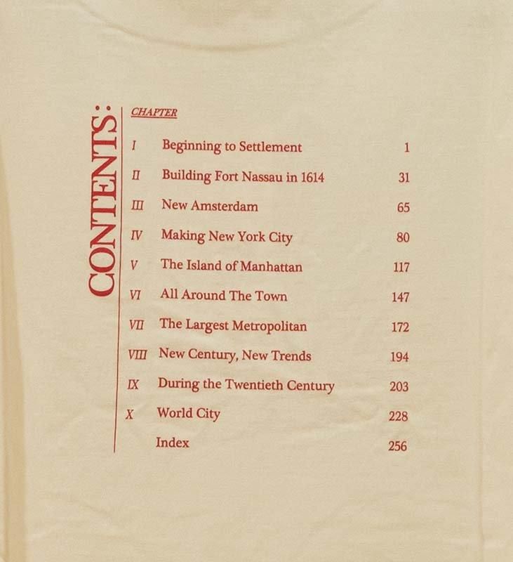 トップス THE STORY OF NEW YORK TEE シンゾーン ブックストTHE STORY OF NEW YORK Tシャツ ウィメン