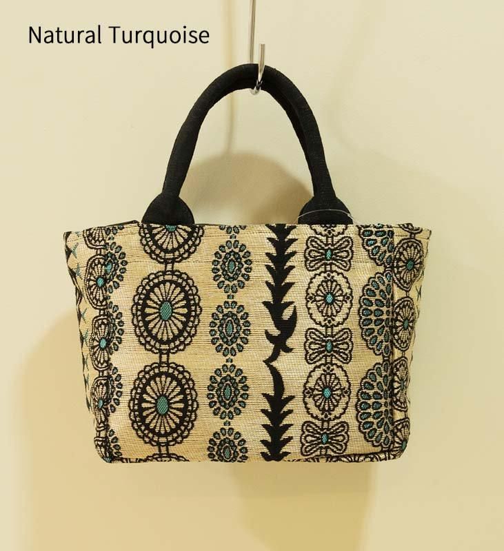 ビンドゥ Joshua Jacquard Extra Small Bag ジャカード横型