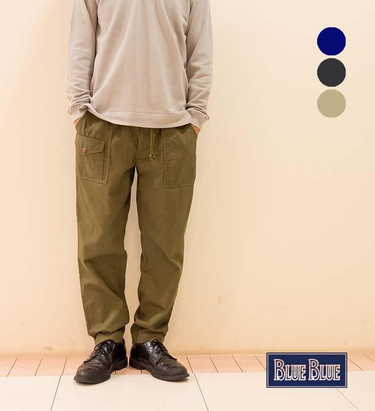 ブルーブルー ソフトコットンドリル イージーブッシュパンツ