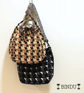 BINDU<br>
Chenille NY Houndstooth 㥫 Хå