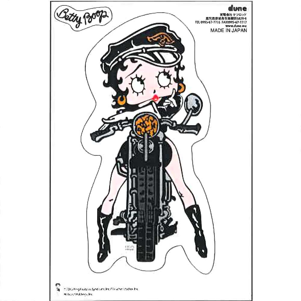 Betty Boop ステッカー【ライダーベティ】　　BB - ベティー ブープ　グッズ　公式オンラインショップ