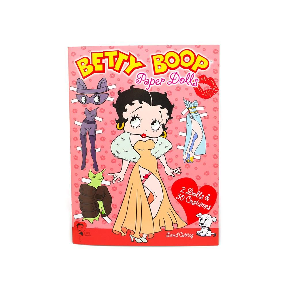 海外版きせかえブック】Betty Boop Paper Dolls BB - ベティー ブープ ...