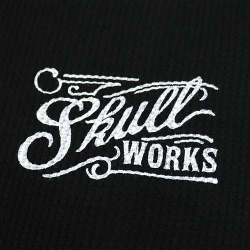 【生産終了品】【SKULL WORKS】50ｓベティー　サーマルロンT（ブラック）S　BTY-51　BB