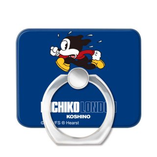 【在庫限り】【MICHIKOLONDONコラボ】スマホリング（cutie BIMBO）OD-0569-RING-BLUE　BB