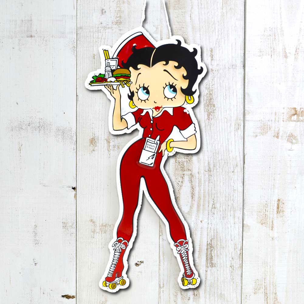 ベティちゃん グッズBetty Boop ティンサインbs0251