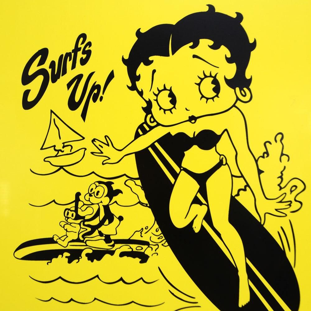 プラスティックサインボード（BT SURFING）BB - ベティー ブープ