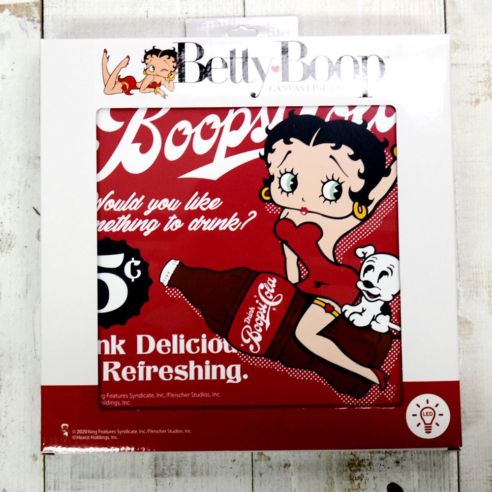 LED CANVAS LIGHT BOX BETTY-COLA BB - ベティー ブープ グッズ 公式
