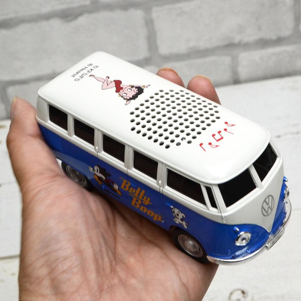 在庫限り】Bluetoothスピーカー （ブルー） BT-VW-BTS-002 BB