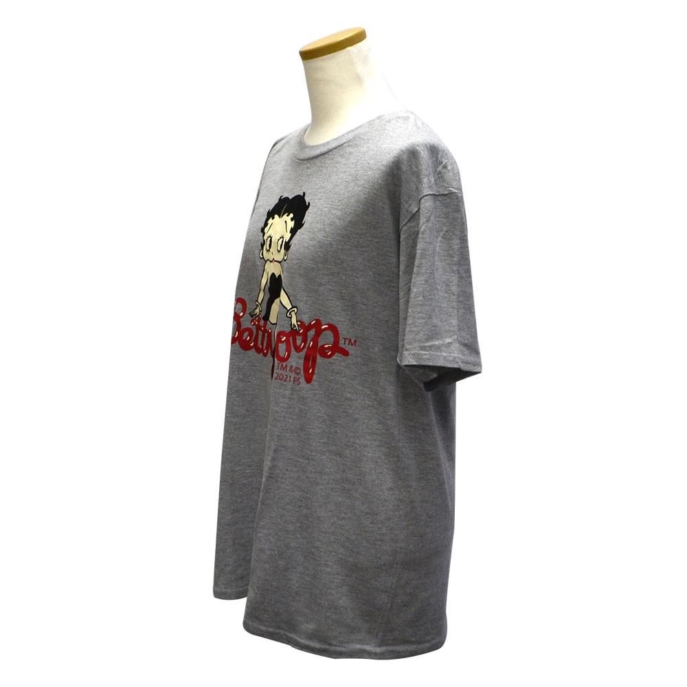 Tシャツ （おすわり） グレー XL BB - ベティー ブープ グッズ
