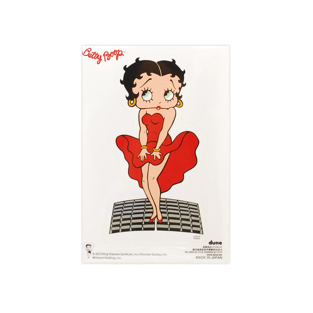 Betty Boop ステッカー【Subway Mischief】　　BB - ベティー ブープ　グッズ　公式オンラインショップ