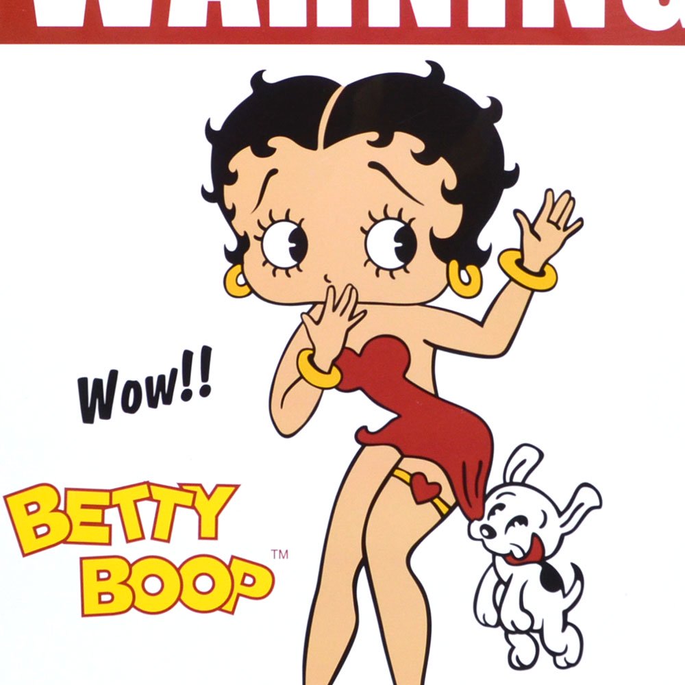 最終値下げ ベティーちゃんグッズ BETTYBOOP プラスチックサインボード