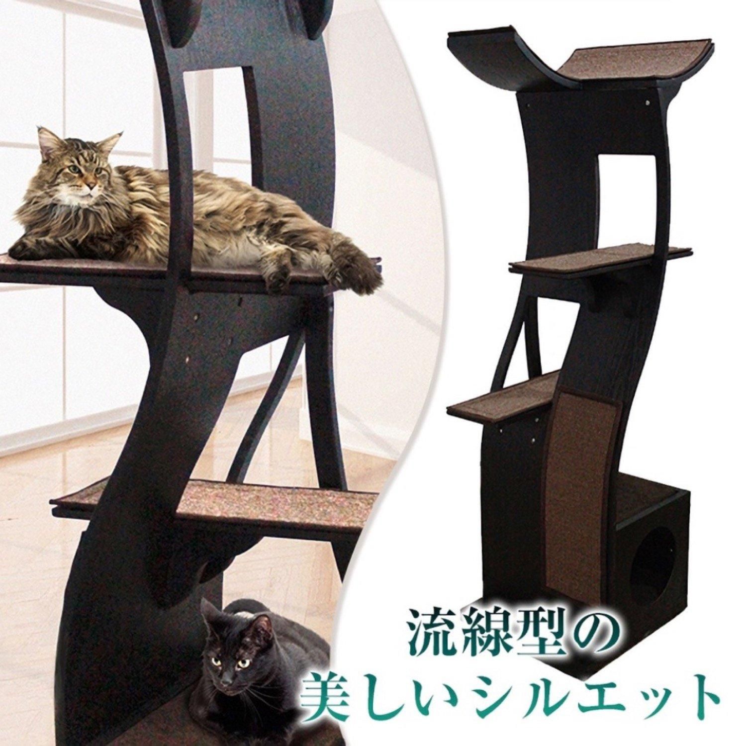 キャットタワー 木の幹デザイン キャットタワー 木の幹デザイン