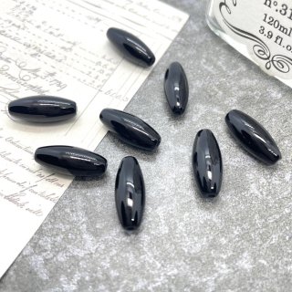 8pcsblack agate beadsӡ