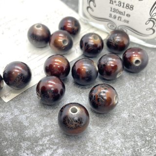 12pcs brown crack beadsʥӡ