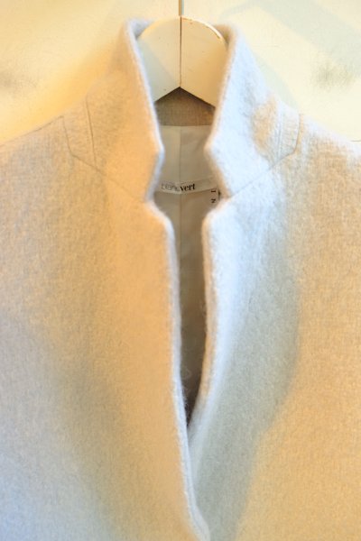 blancvert (ブランベール)スタンドカラーミディアムジャケット 