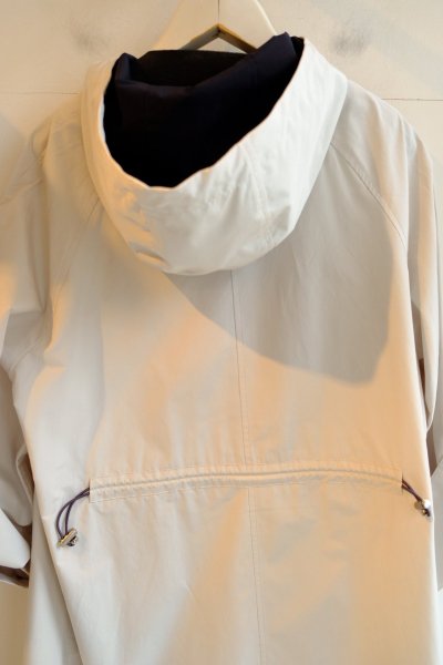 blancvert(ブランベール) フード付きロングスプリングコート - 東京・目白と自由が丘にあるセレクトショップ「シマーク」