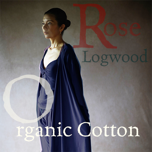  Rose  Logwood  Organic Cotton