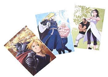 一番くじ 鋼の錬金術師 Fullmetal Alchemist H賞 クリアファイル3枚セット エルリック兄弟 アームストロング姉弟 師匠夫婦 らりるれろお