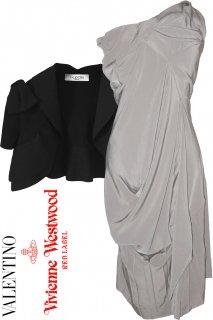 7号【レンタルドレスセット】PRD CODE:11004-set | Vivienne Westwood Asymmetry Dress-set（ヴィヴィアン・ウエストウッド ドレス セット）