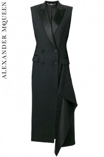 3ڥ󥿥ɥ쥹PRD CODE:01153 | ALEXANDER McQUEEN Double Breasted Wool Coatʥ쥭ޥå ȡ 