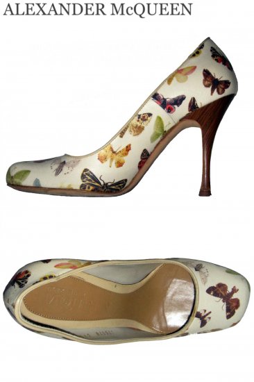 Alexander mcqueen clearance butterfly shoes