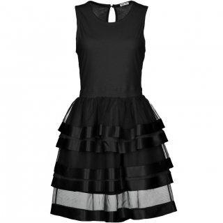 9号（7〜9号）■レンタルドレス■Product code:19002 | MIU MIU Cotton and silk trim mini skirt dress（ミュウミュウ ドレス）