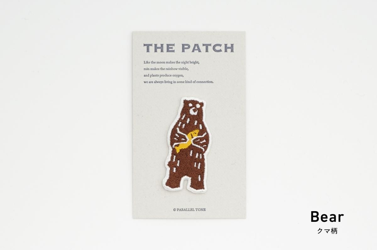 アニマル柄の刺繍アイロンワッペン THE PATCH