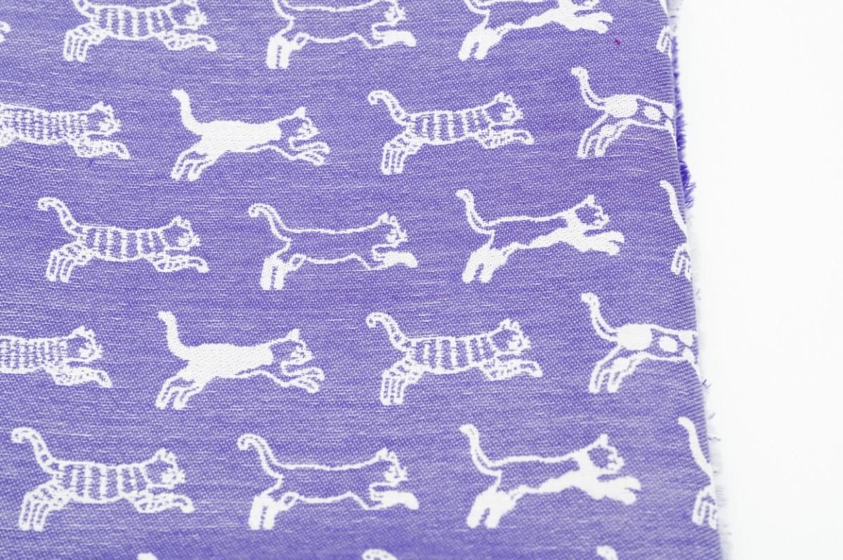 猫柄でプレミアム仕様の生地「猫パラダイス PREMIUM」