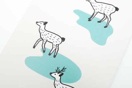鹿パラダイスのポストカード