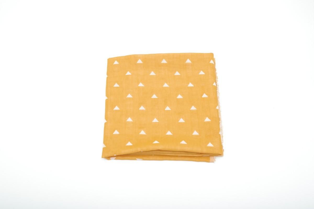 鱗文様のWガーゼ生地「鱗 -uroko-」