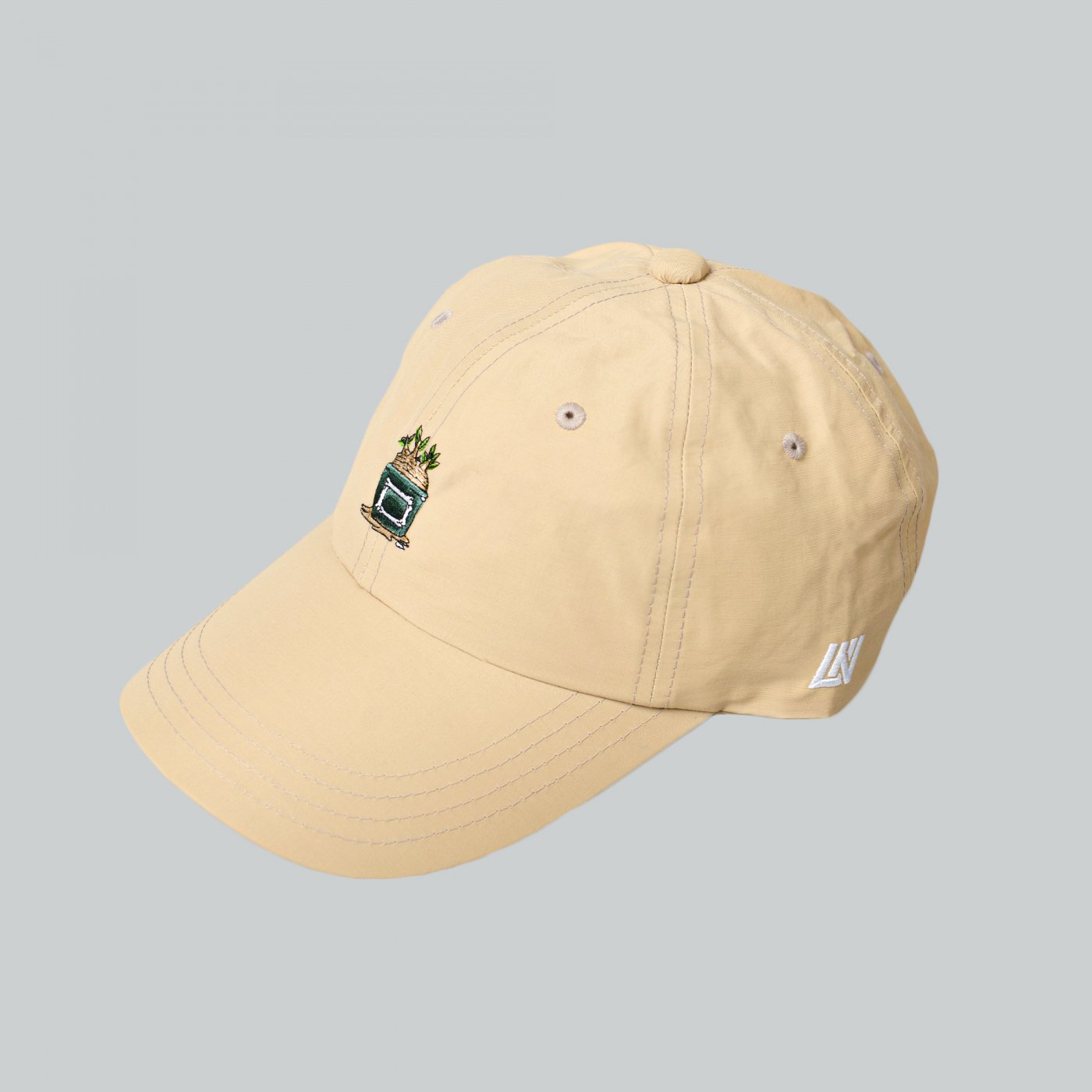 UNKINDNESS × AVGS × BOTANIZE Cap Beige - BOTANIZE