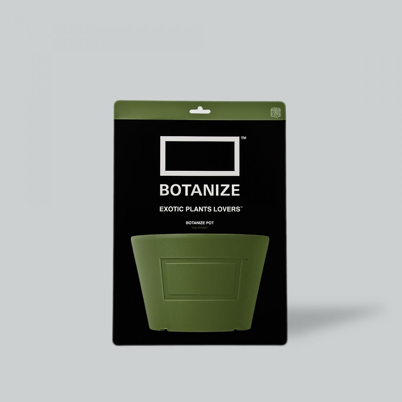 MEDICOM TOY × BOTANIZE Pot KHAKI - BOTANIZE