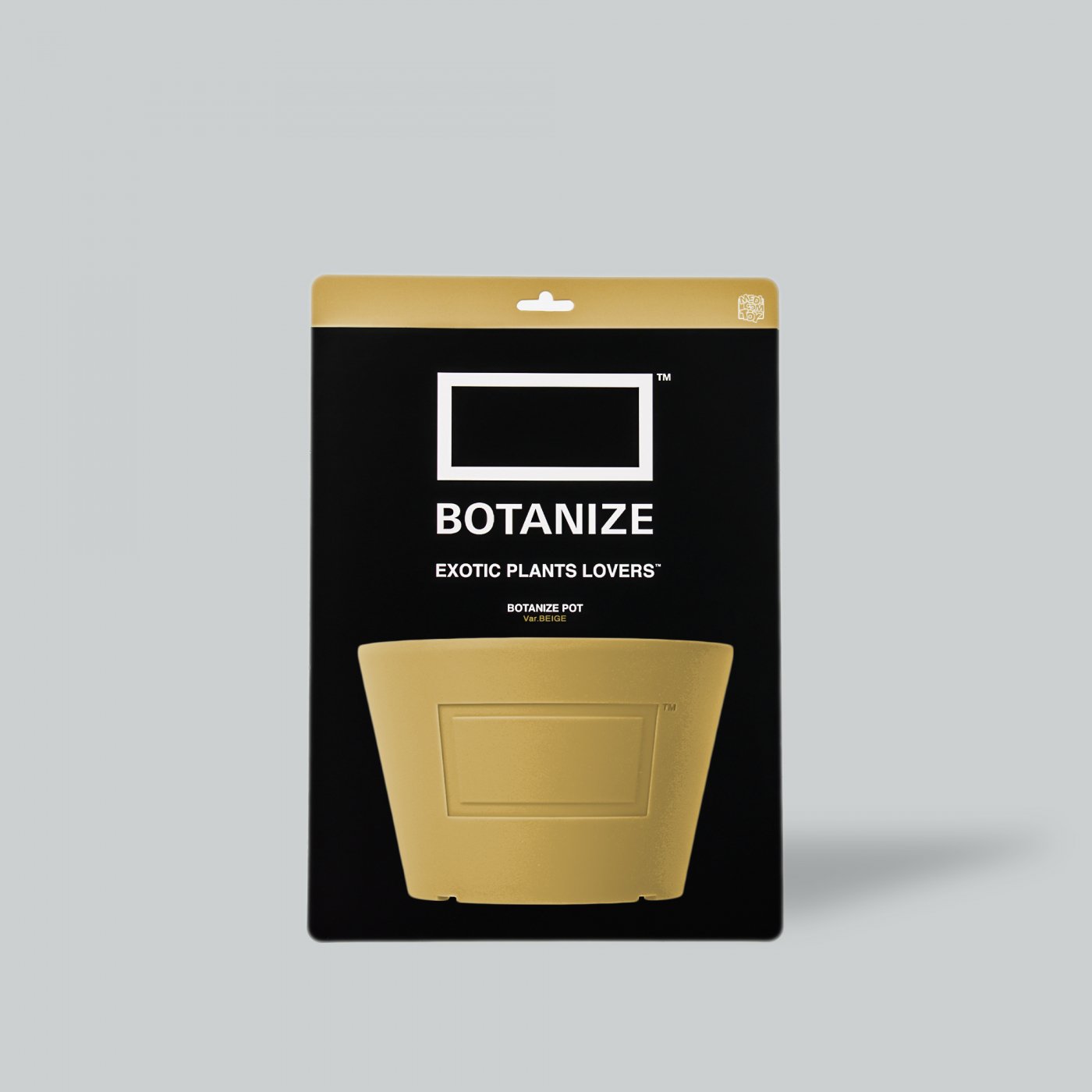 MEDICOM TOY × BOTANIZE Pot BEIGE - BOTANIZE