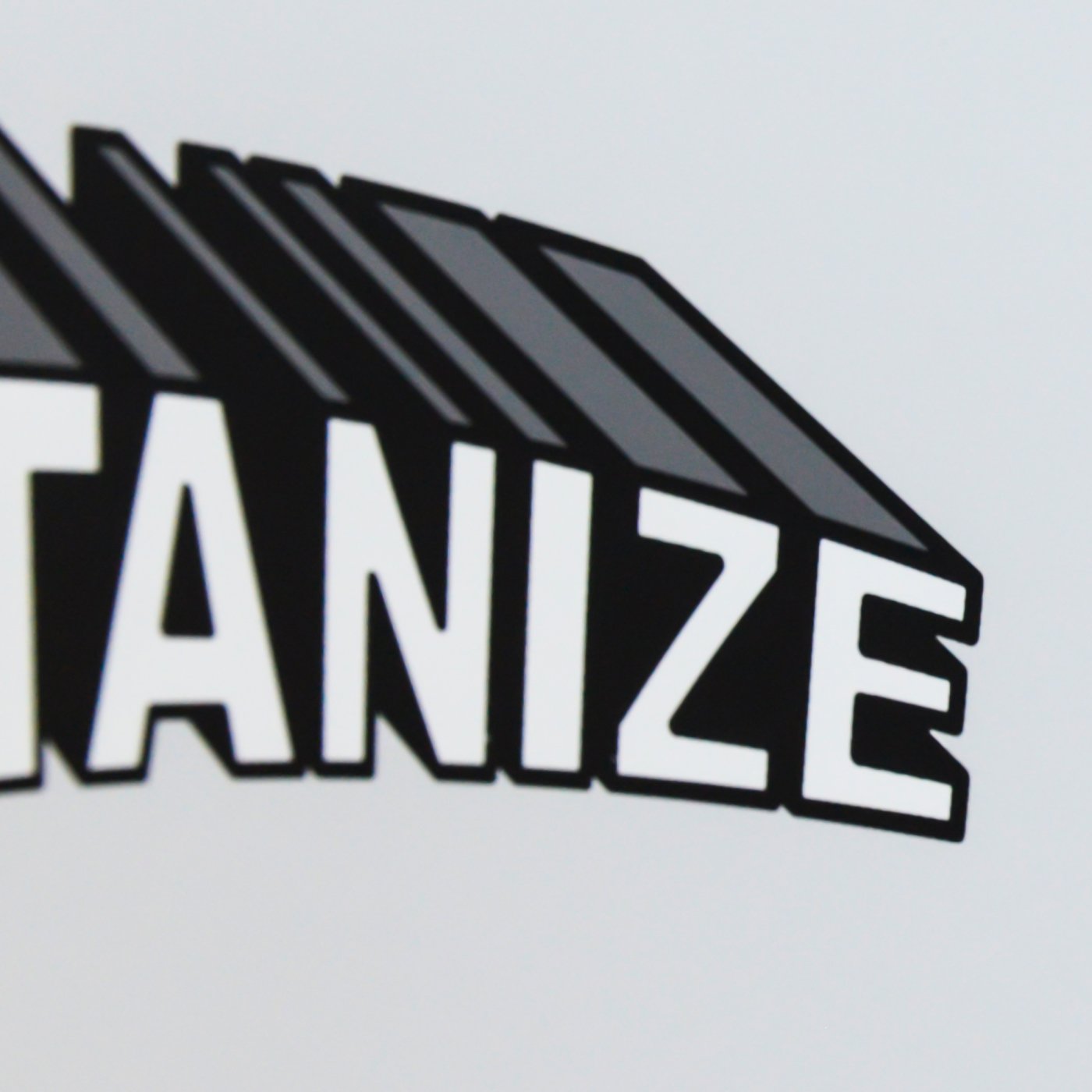 『GIRUVI × BOTANIZE LOGO #1』Screen printing - BOTANIZE