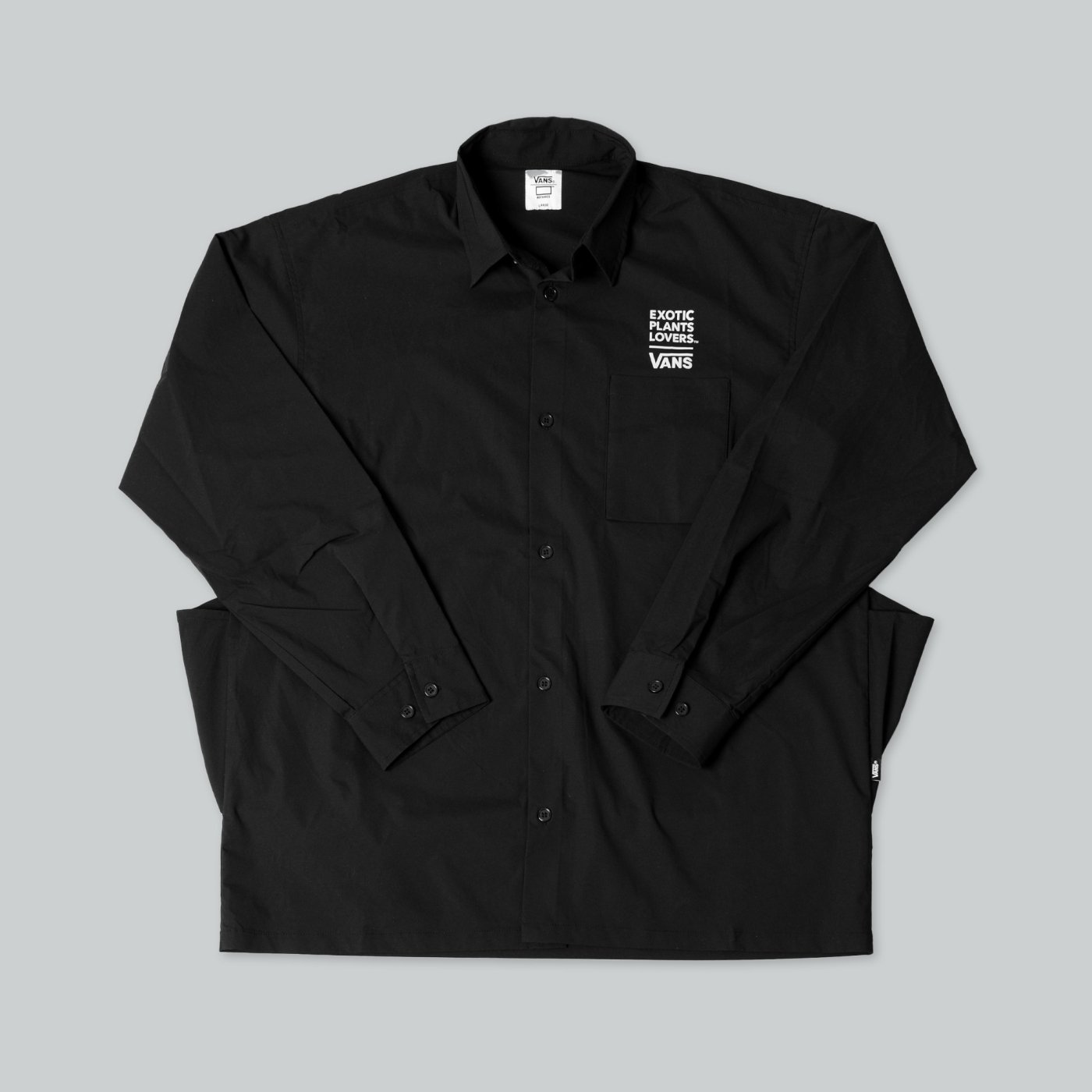 VANS × BOTANIZE shirts BLACK