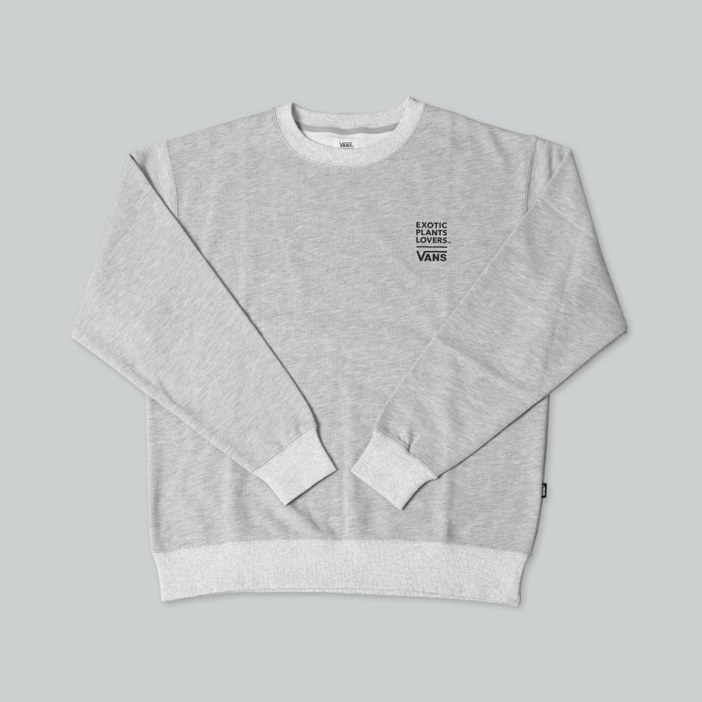 VANS × BOTANIZE sweat GRAY - BOTANIZE