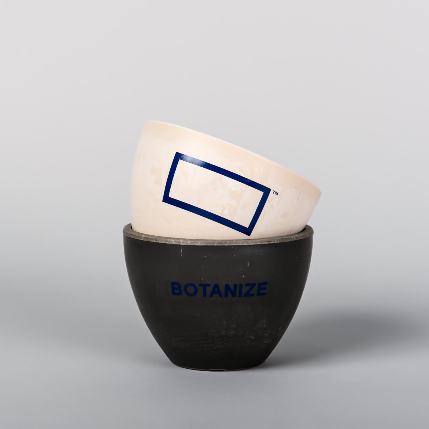 Plastic Pot Bowl 2pcs - BOTANIZE