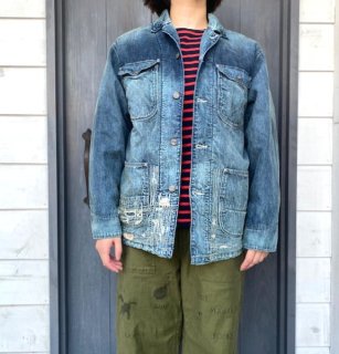<img class='new_mark_img1' src='https://img.shop-pro.jp/img/new/icons33.gif' style='border:none;display:inline;margin:0px;padding:0px;width:auto;' />DENIM DUNGAREE  