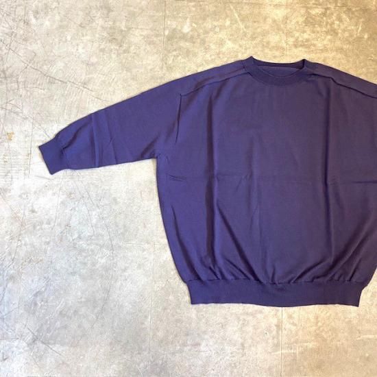 新品　Linenya as it is．クルーネック7分袖ニット　リネンヤ またまたまた再入荷** LinenYa リネンヤ as it is. コットン