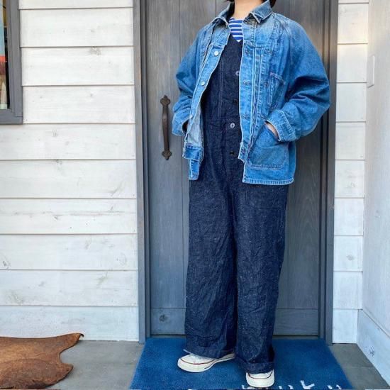 マレMARET ライトオンスデニムドッキングジャケット2024ss 03