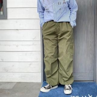 DENIM DUNGAREE】バックサテン ラクガキ パンツ 迷彩柄 【30%OFF